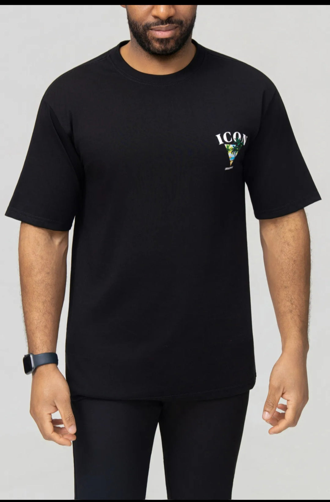 KD1721-2 T-shirt – Zomer Editie Palmboom
